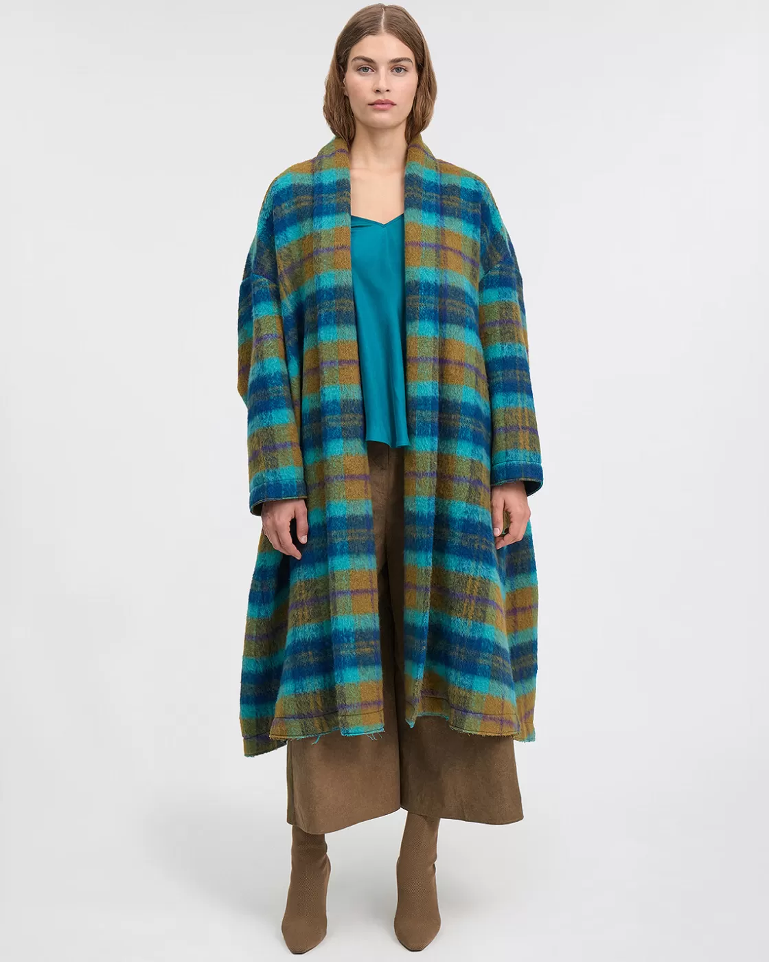 Mes Demoiselles Paris Coats & Jackets^coat Herry Tartan
