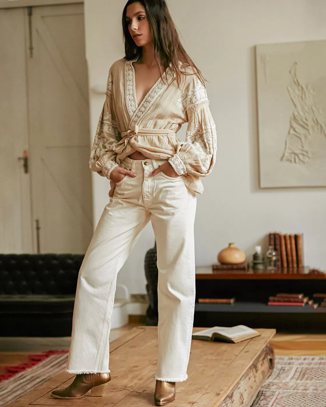 jeans_mustang_2.webp Mes Demoiselles Paris Jeans^jeans Mustang Ecru