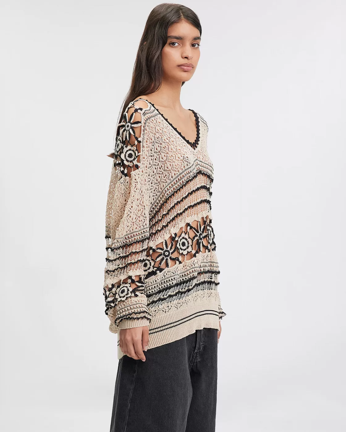 jumper_mojca_2.webp Mes Demoiselles Paris Sweaters & Cardigans^jumper Mojca Ivory