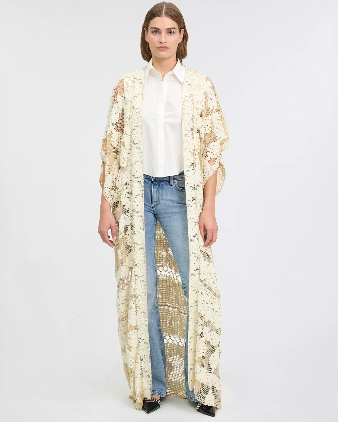 Mes Demoiselles Paris Kimonos & Ponchos^kimono Dremon Ivory