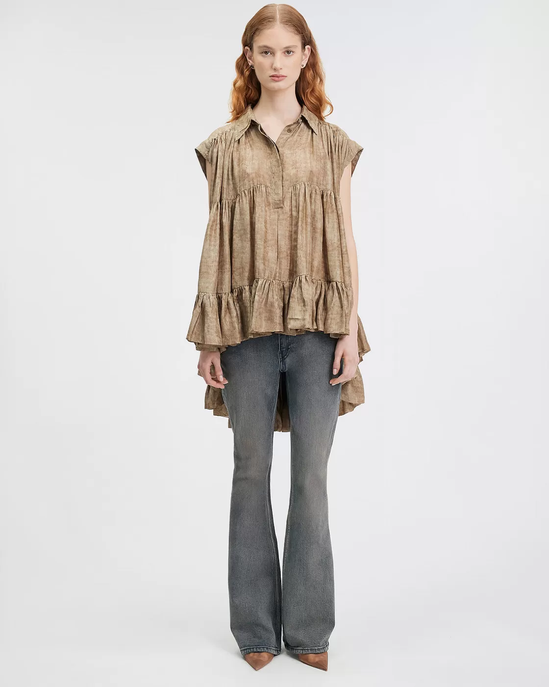 Mes Demoiselles Paris Shirts & Tops^shirt Debo Taupe
