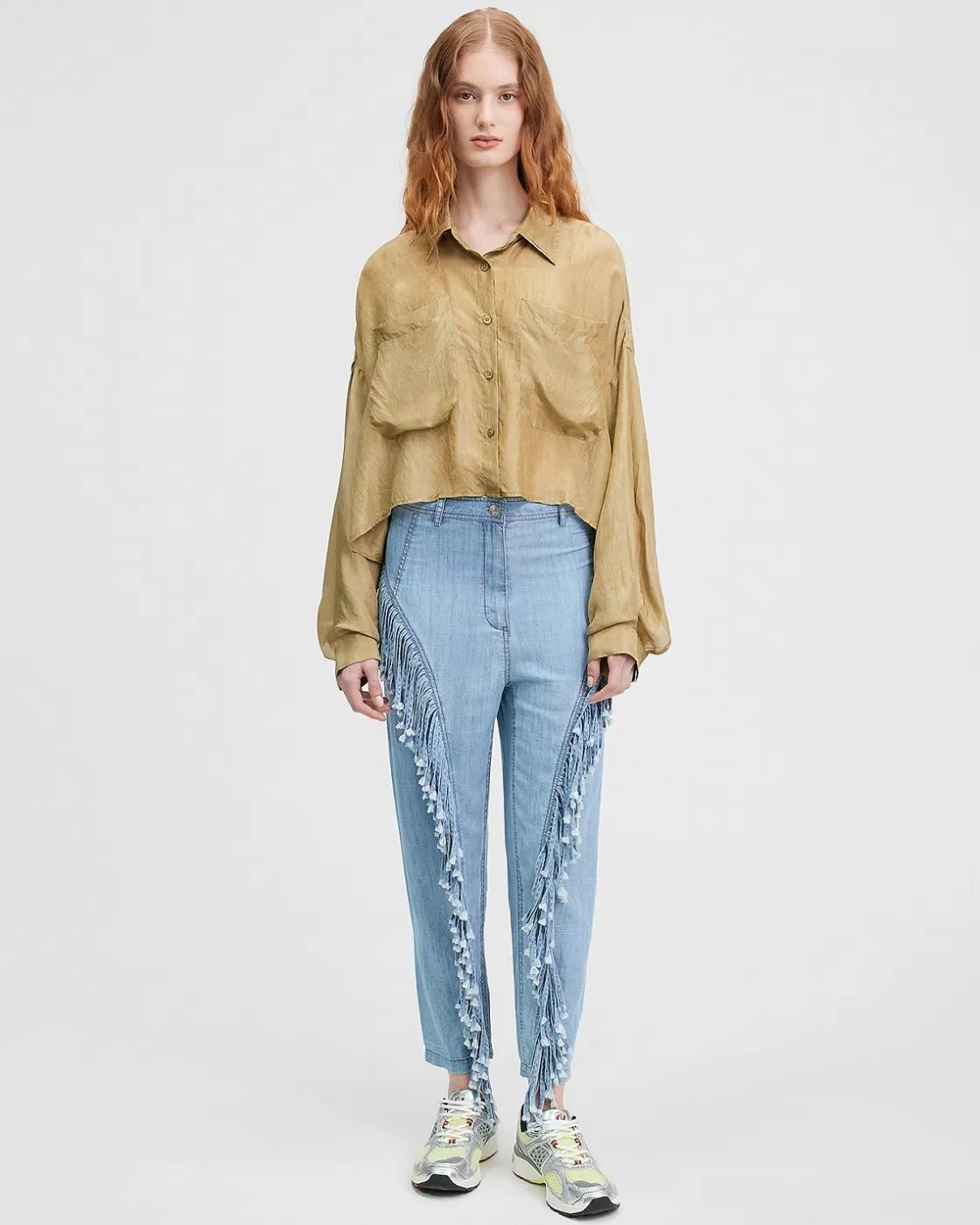 shirt_domi_3.webp Mes Demoiselles Paris Shirts & Tops^shirt Domi Olive