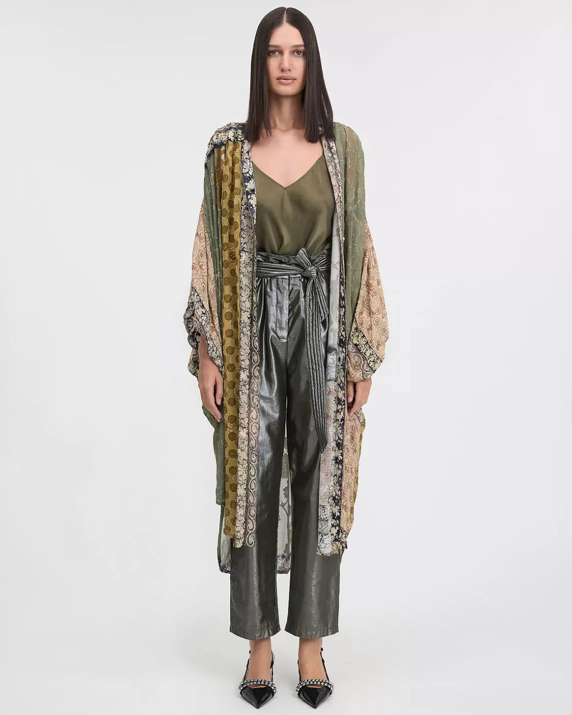 Mes Demoiselles Paris Shirts & Tops^shirt Sage Patchprint