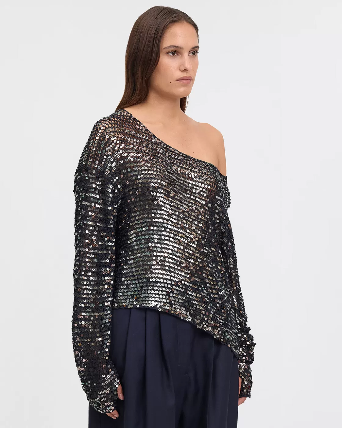 Mes Demoiselles Paris Sweaters & Cardigans^sweater Caspar Anthracite